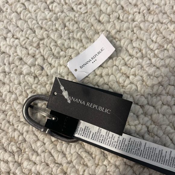 NWT Banana Republic Black Studded Suede Belt - Size S - Picture 14 of 14